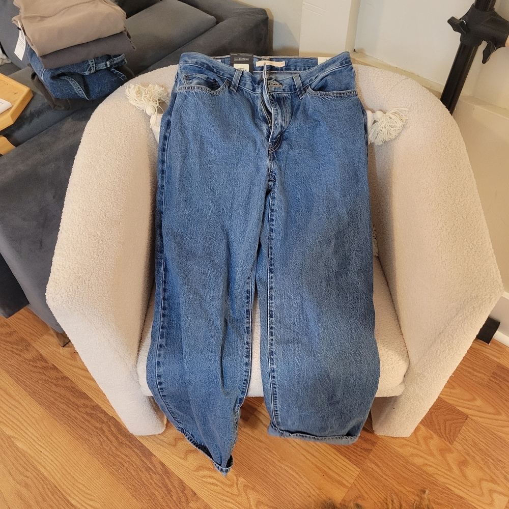 NWT Levi's Baggy Dad Jeans 27x32
